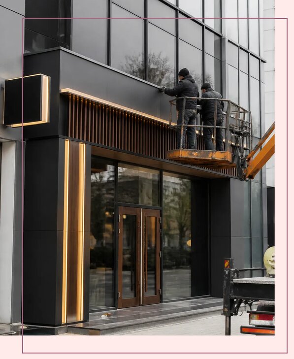 Комплексное рекламное оформление в Сосновом Боре от 45711 р. | Аванза-Снб