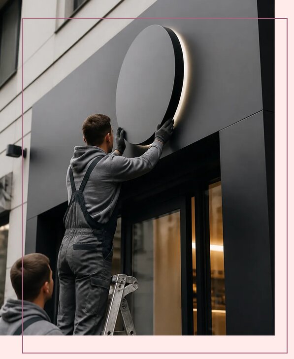 Торговые вывески в Сосновом Боре по цене от 7619 р. | Аванза-Снб